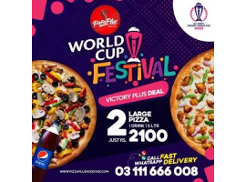 Pizza Plus Pakistan Victory Plus Deal For Rs.2100/-image-1686